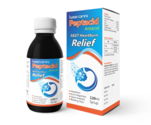 Peptacid Antacid Syrup – Fast Heartburn Relief